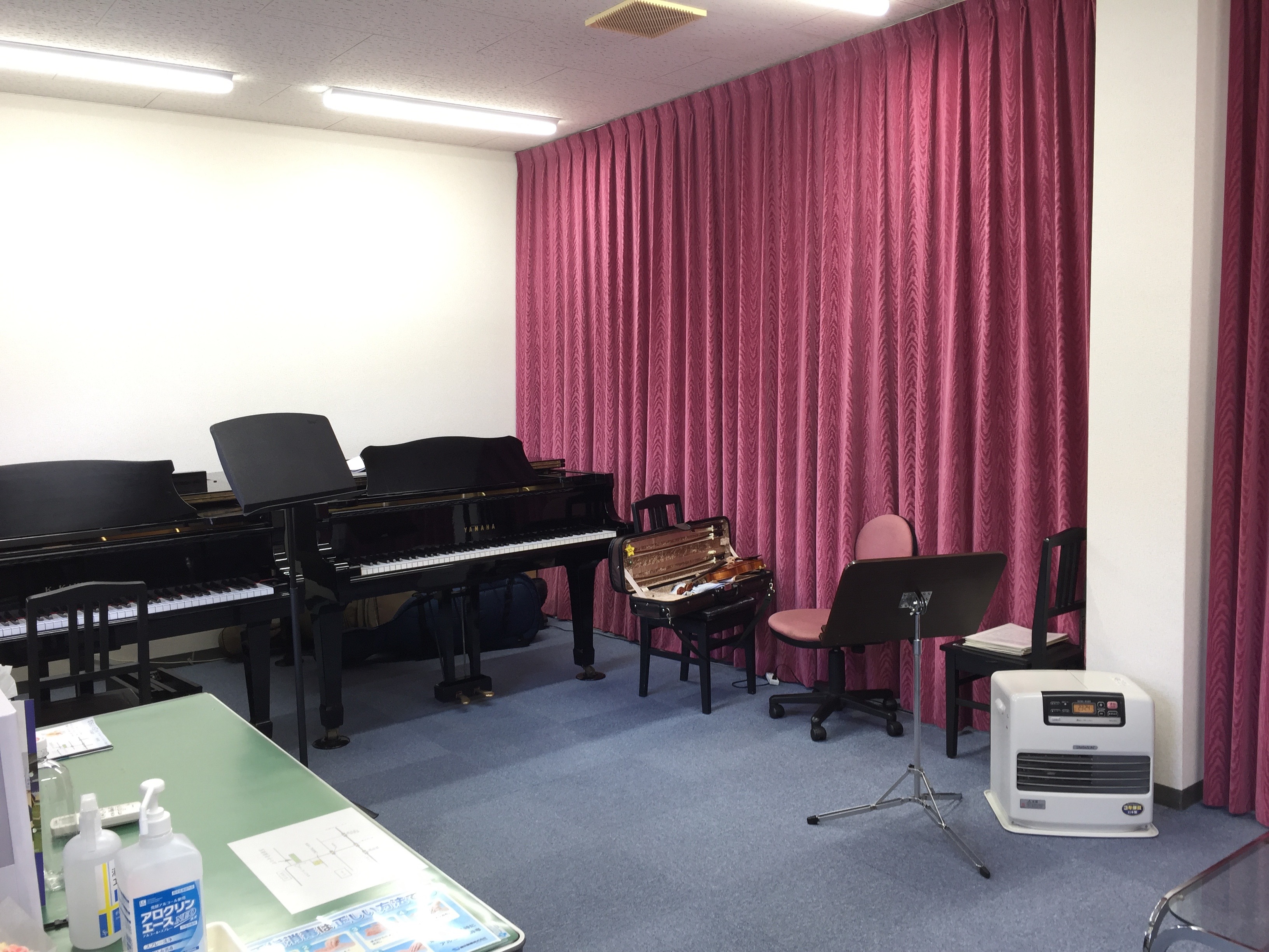 山の手音楽教室の内観